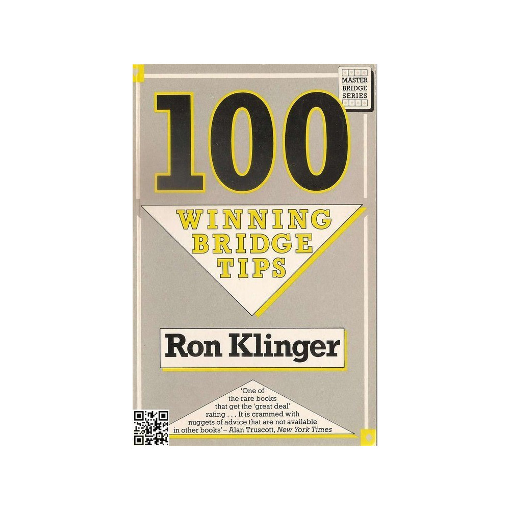 100 Winning bridge tips, Master Bridge Series, Ron Klinger