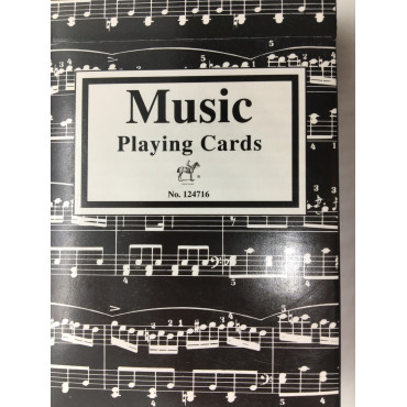 Music playing cards